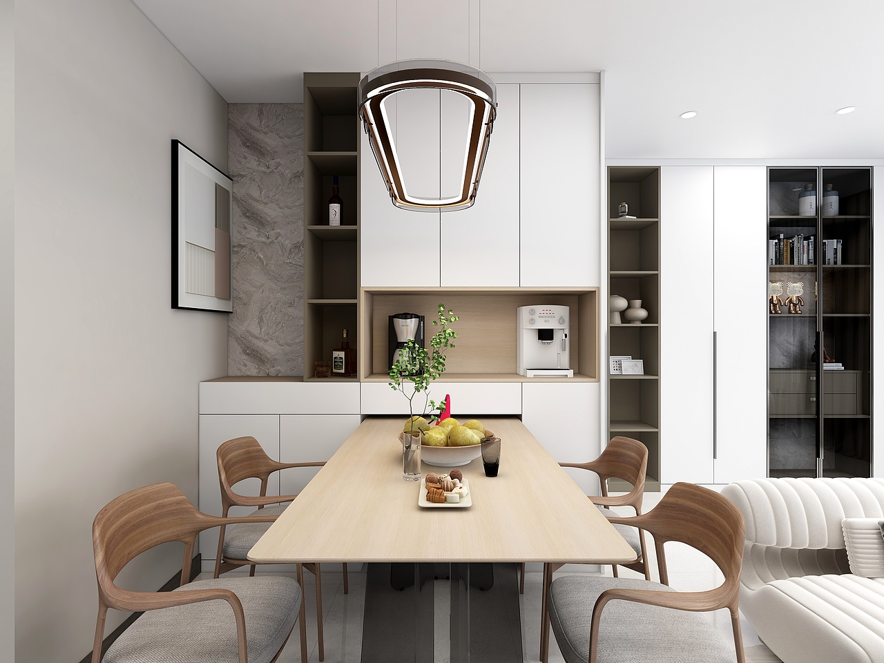 全屋定制衣柜榻榻米餐边柜