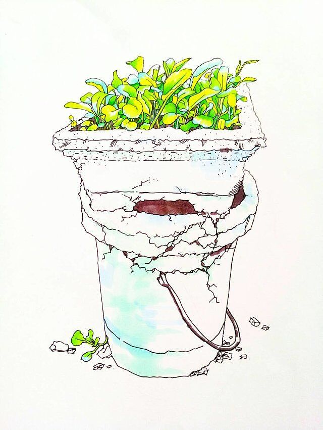 原创手绘作品|钢笔画|马克笔|水彩|头像