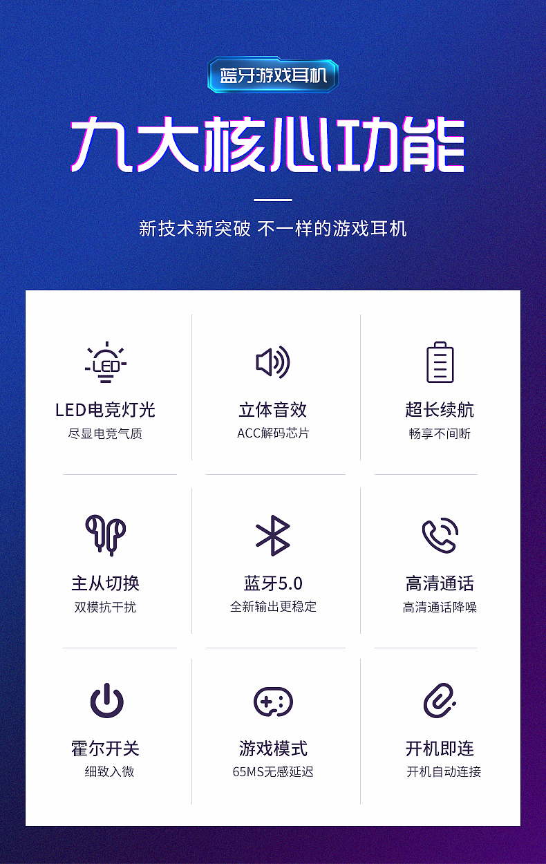 无线蓝牙游戏耳机--渲染详情页（图ZMzA1MjUxNjA4） - 电商 - 站酷设计师草稿设计Da原创素材 - 站酷ZCOOL