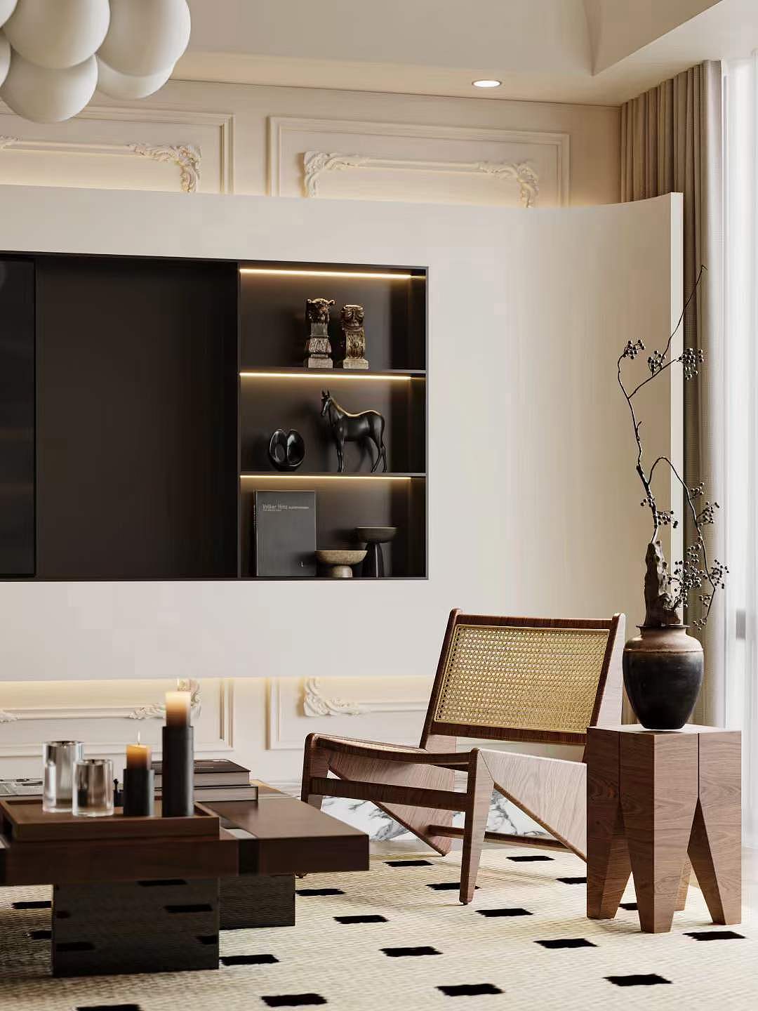 🎥电影感的法式中古设计（图ZMzY3MTc4NDQ0） - 家装设计 - 站酷设计师姜婉婉原创素材 - 站酷ZCOOL