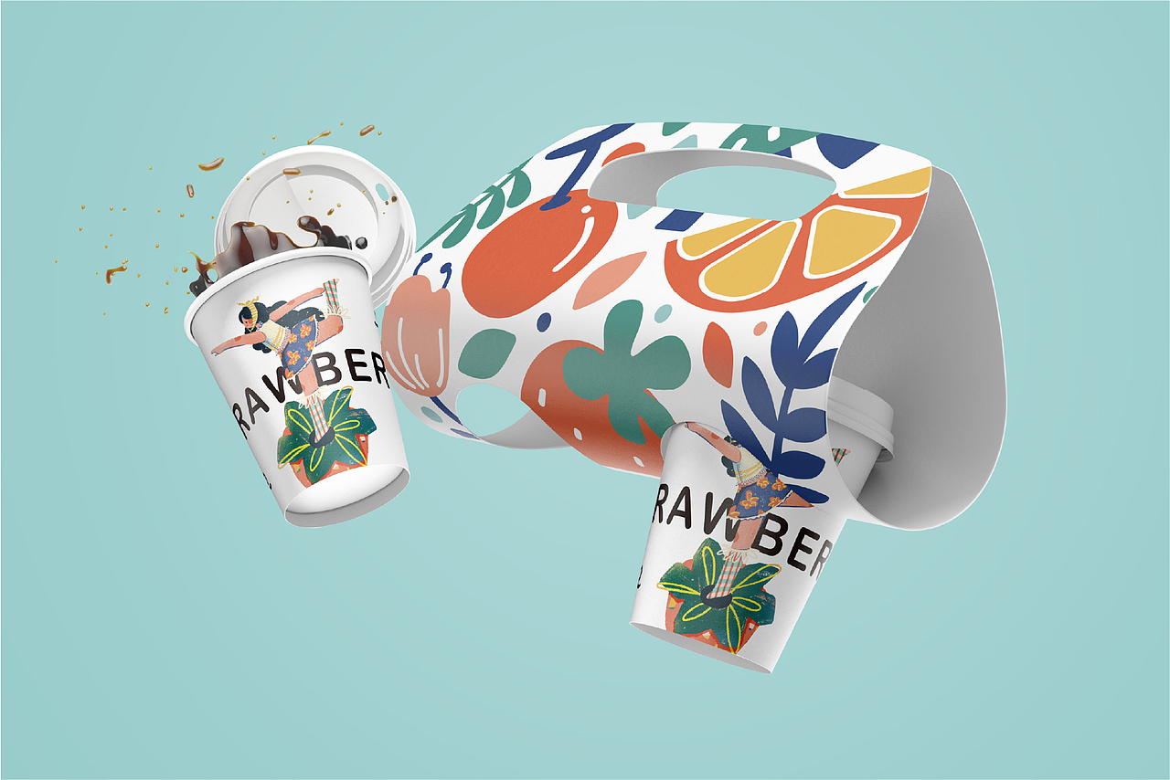 花样果茶 品牌设计全案