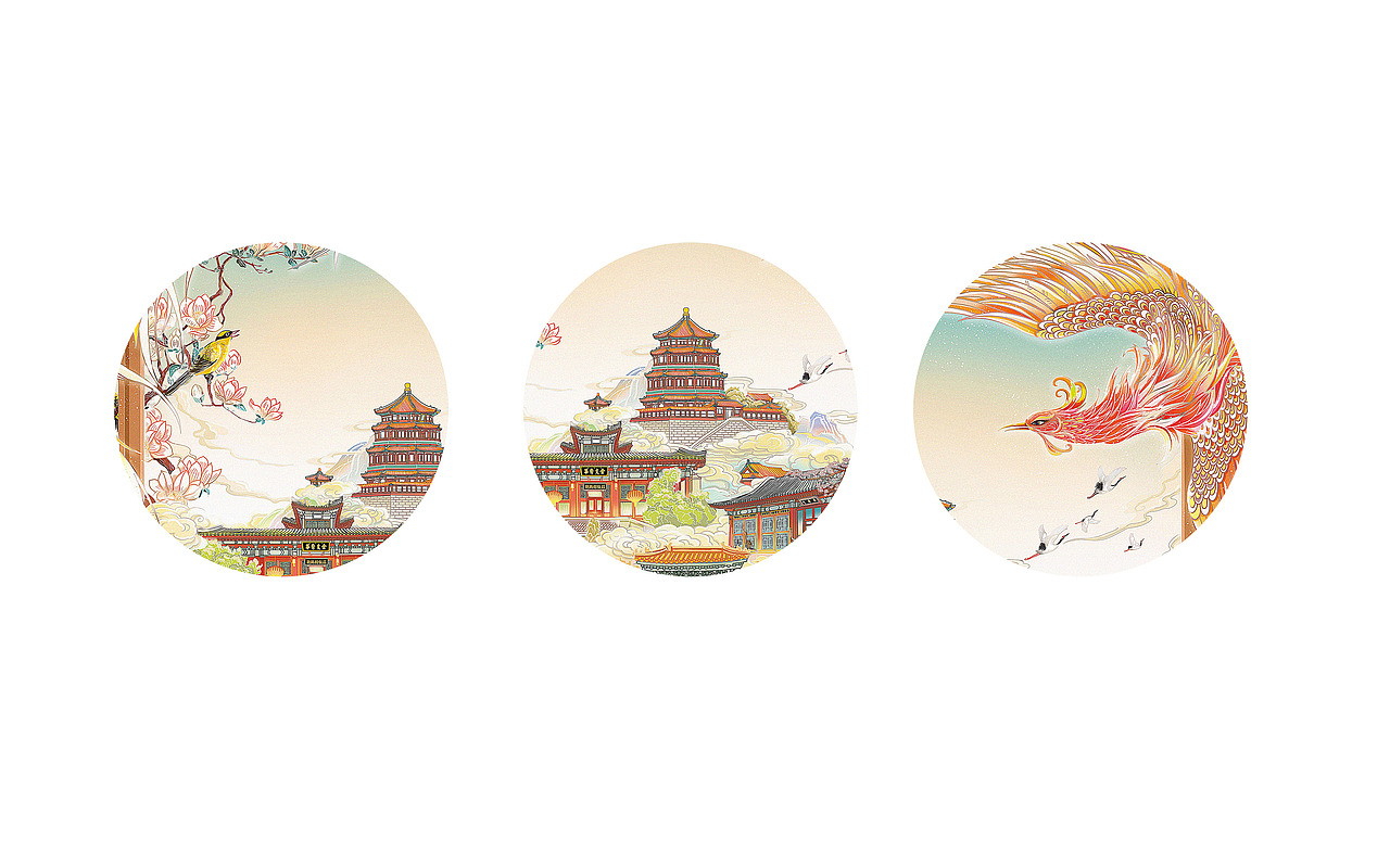 人民日报 X 三欧创意 面膜包装插画定制设计