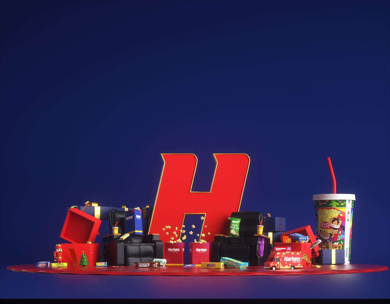 海外圣诞节|循环创意|三维动画