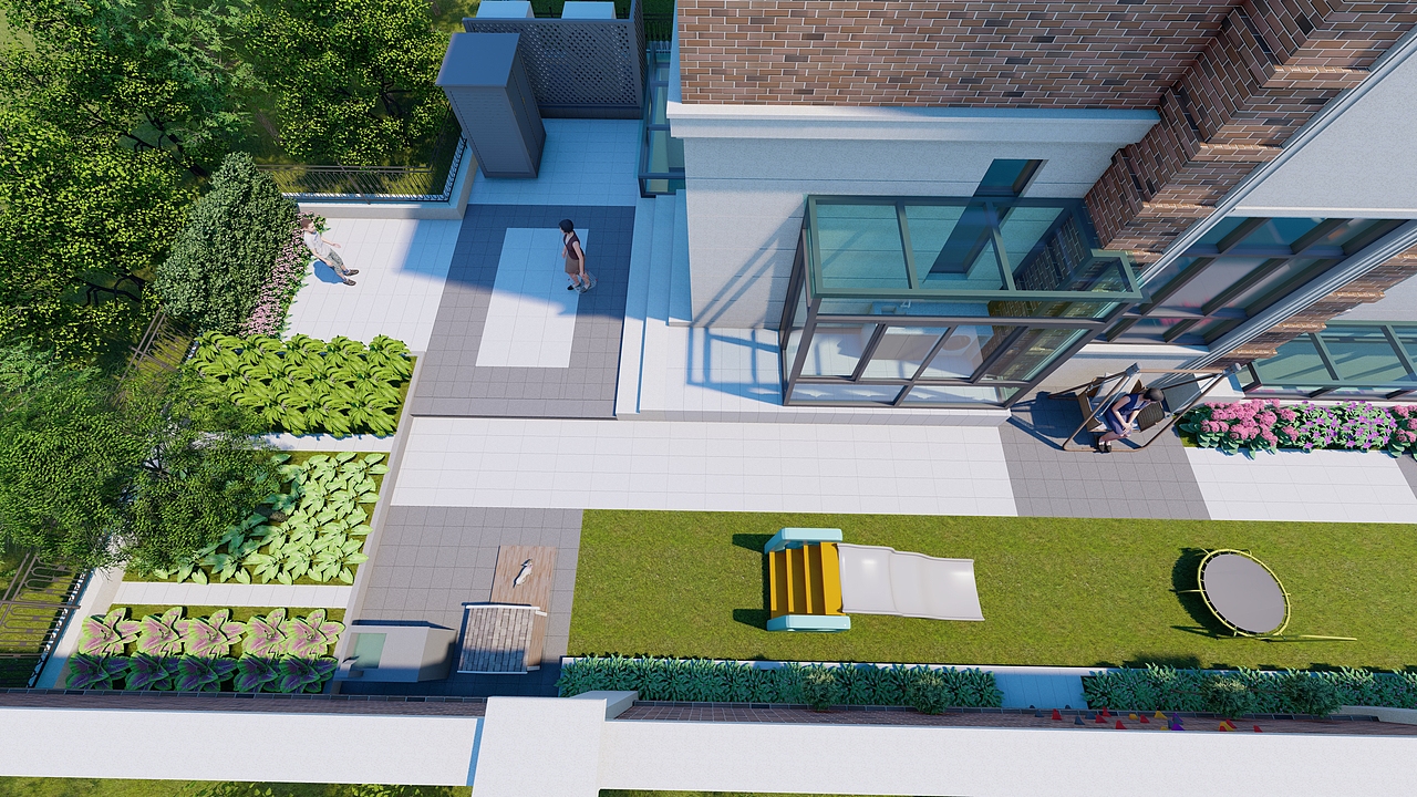 现代庭院景观（图ZMzQ4NDM5Nzk2） - 景观设计 - 站酷设计师浩然张的景观世界原创素材 - 站酷ZCOOL