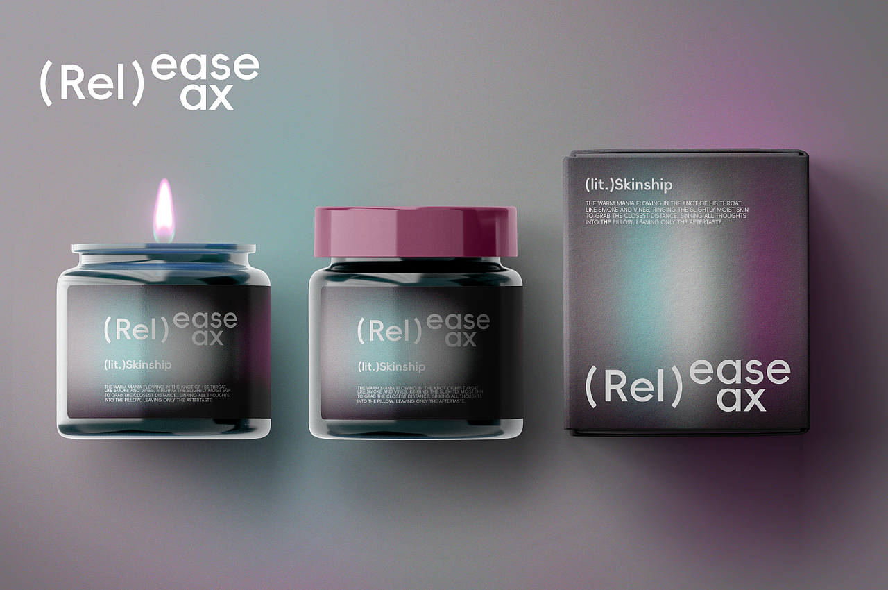ReleaseToRelax「香氛蜡烛包装」Packaging Design（图ZMzU4MDgyOTU2） - 包装 - 站酷设计师BourbonWong原创素材 - 站酷ZCOOL