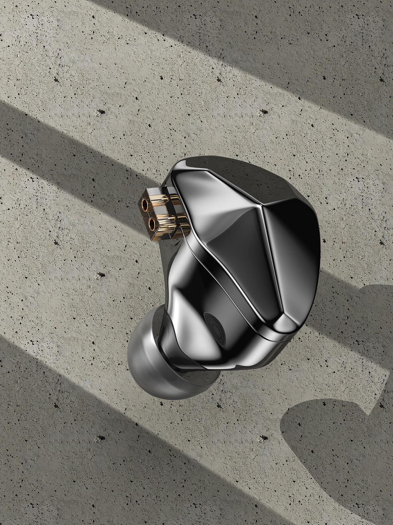 挂耳式耳机 建模渲染