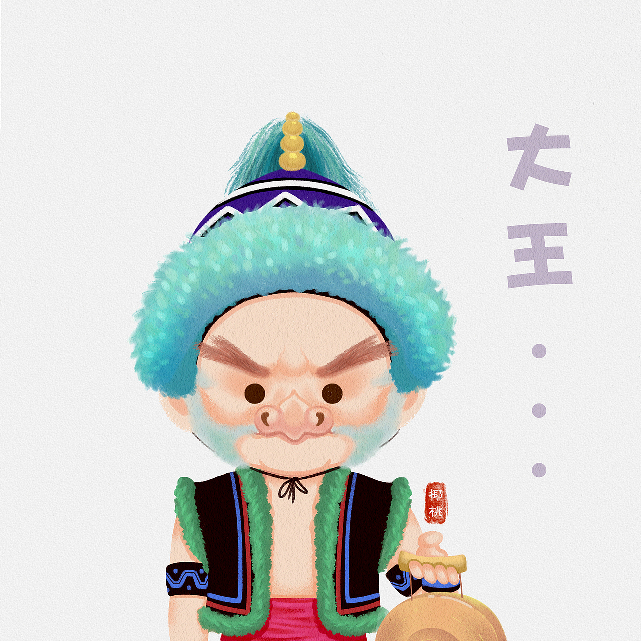 西游记插画小头像