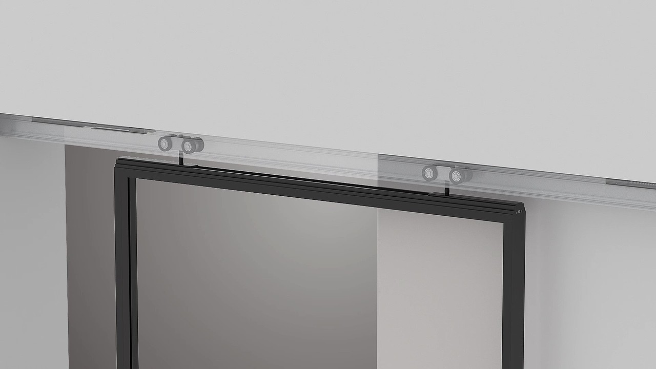 移门滑轮组装视频