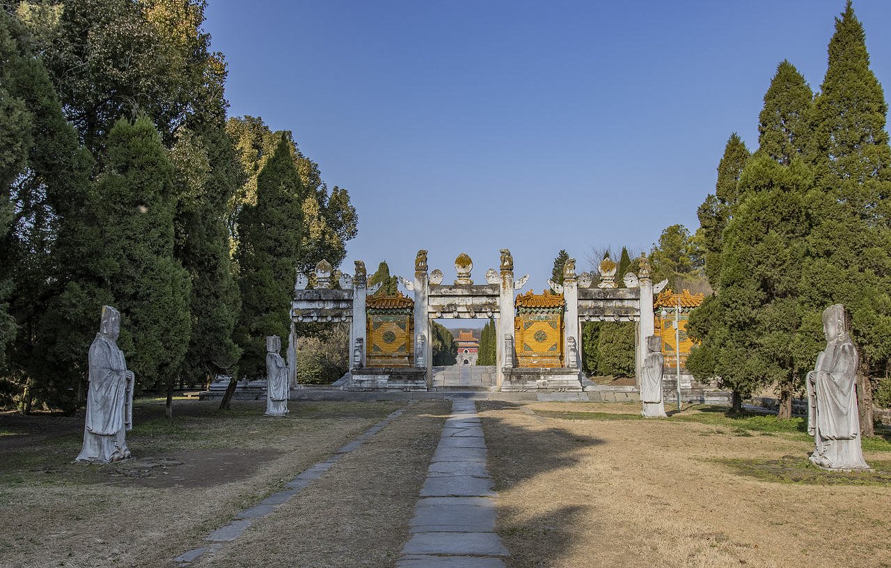 钟祥明显陵（图ZMzQzNjAwNjMy） - 环境/建筑摄影 - 站酷设计师拂光撸影原创素材 - 站酷ZCOOL