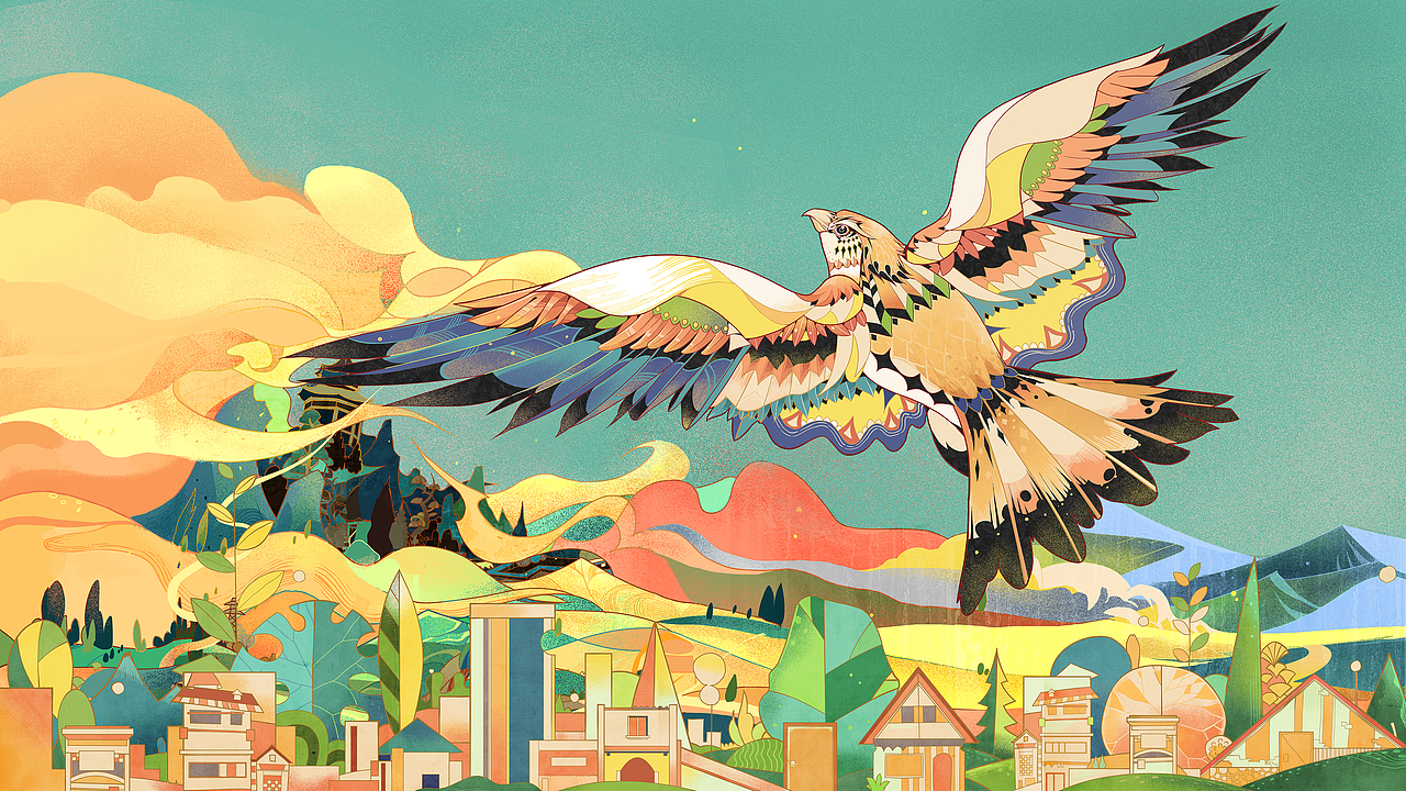 碧桂园 鸟系列插图