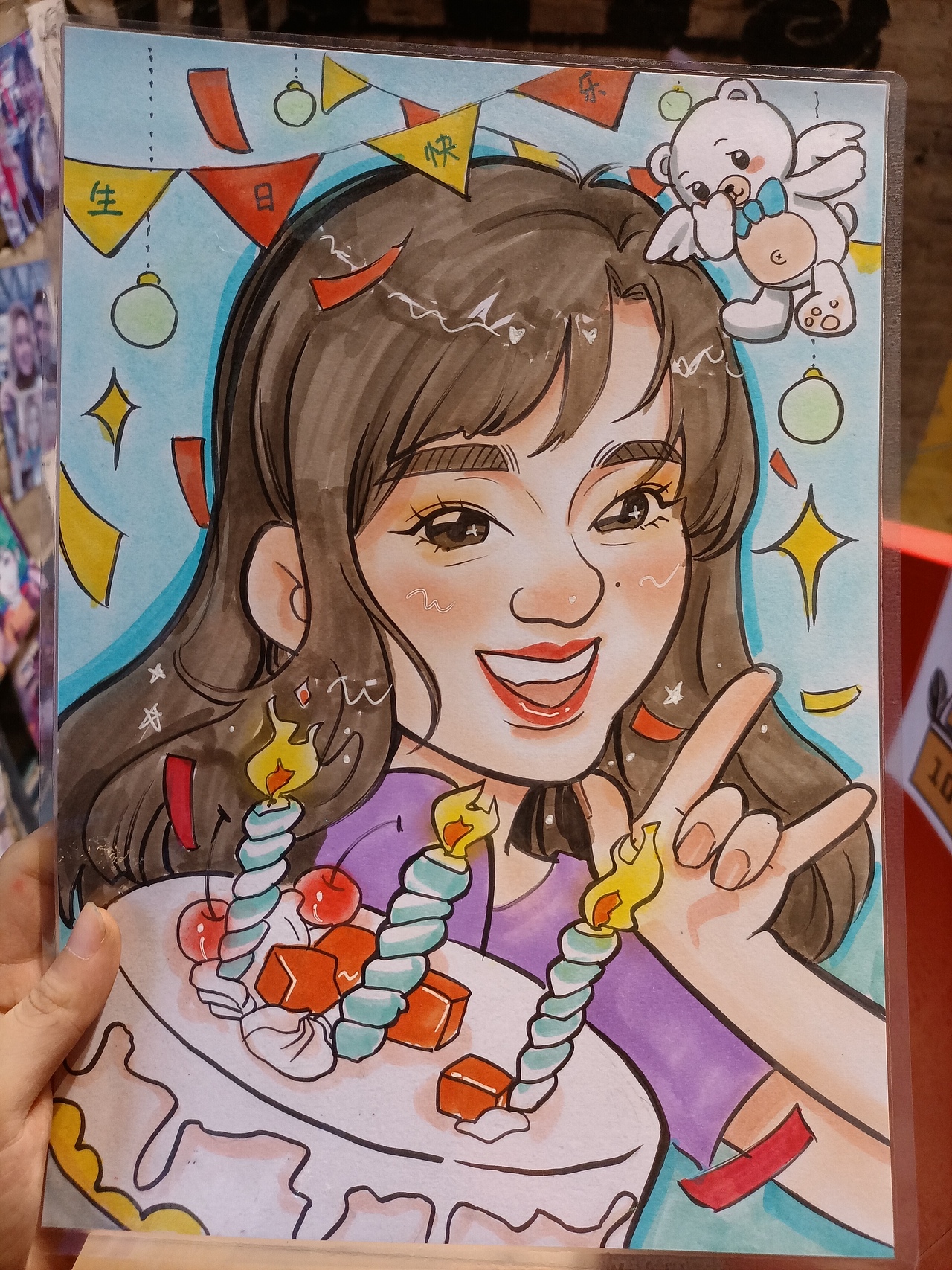 在景区画画的日子(截选)