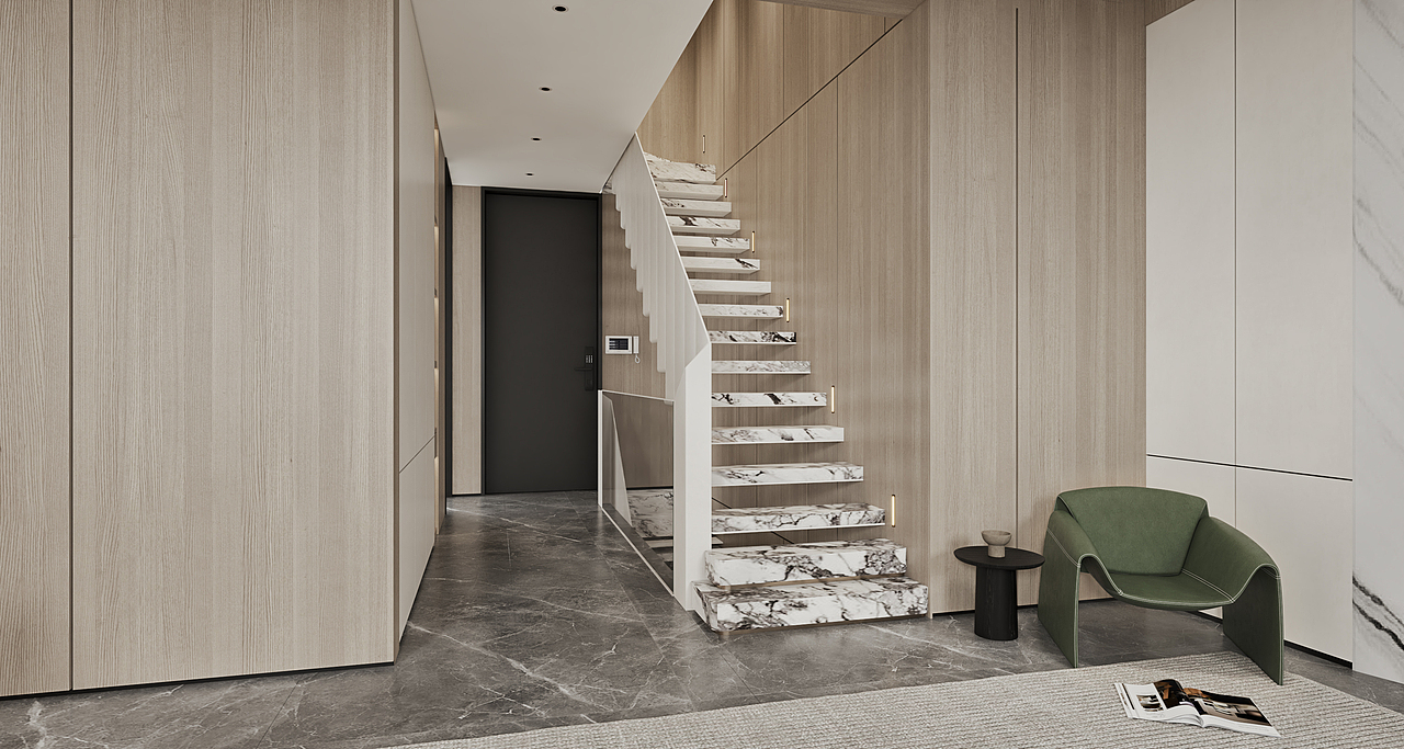 现代样板间（图ZMzQ0NDMzNjY4） - 家装设计 - 站酷设计师A大连绘图员皓皓原创素材 - 站酷ZCOOL