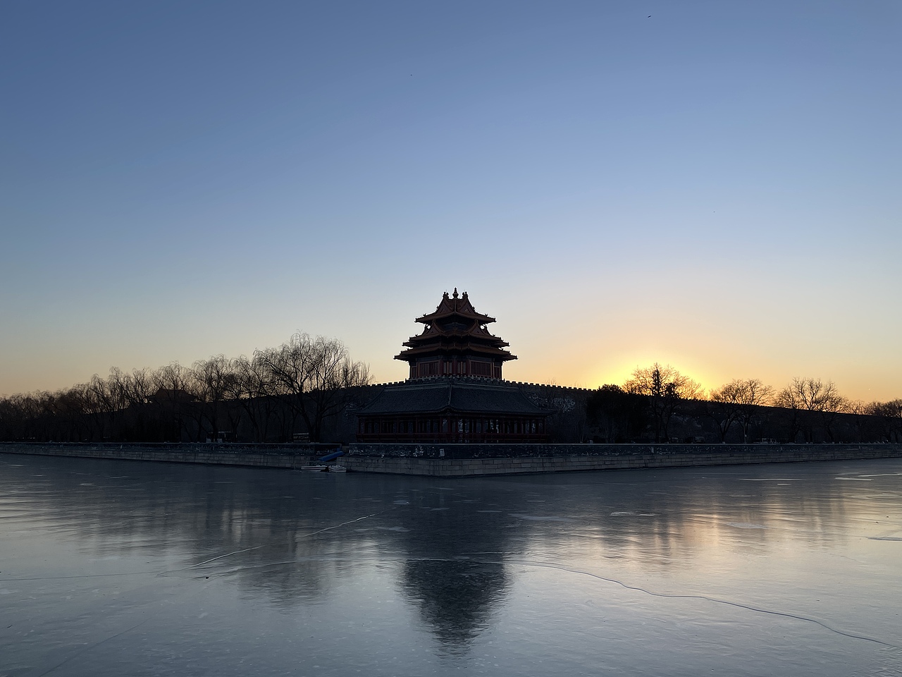 创作加油站#故宫的魅力嵌入在建筑与环境的互相映射中