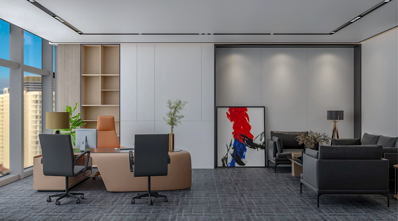 凯德投资控股办公室设计（图ZMzM2NTU0Mjg0） - 商业空间设计 - 站酷设计师秋同落叶扫玉尘原创素材 - 站酷ZCOOL