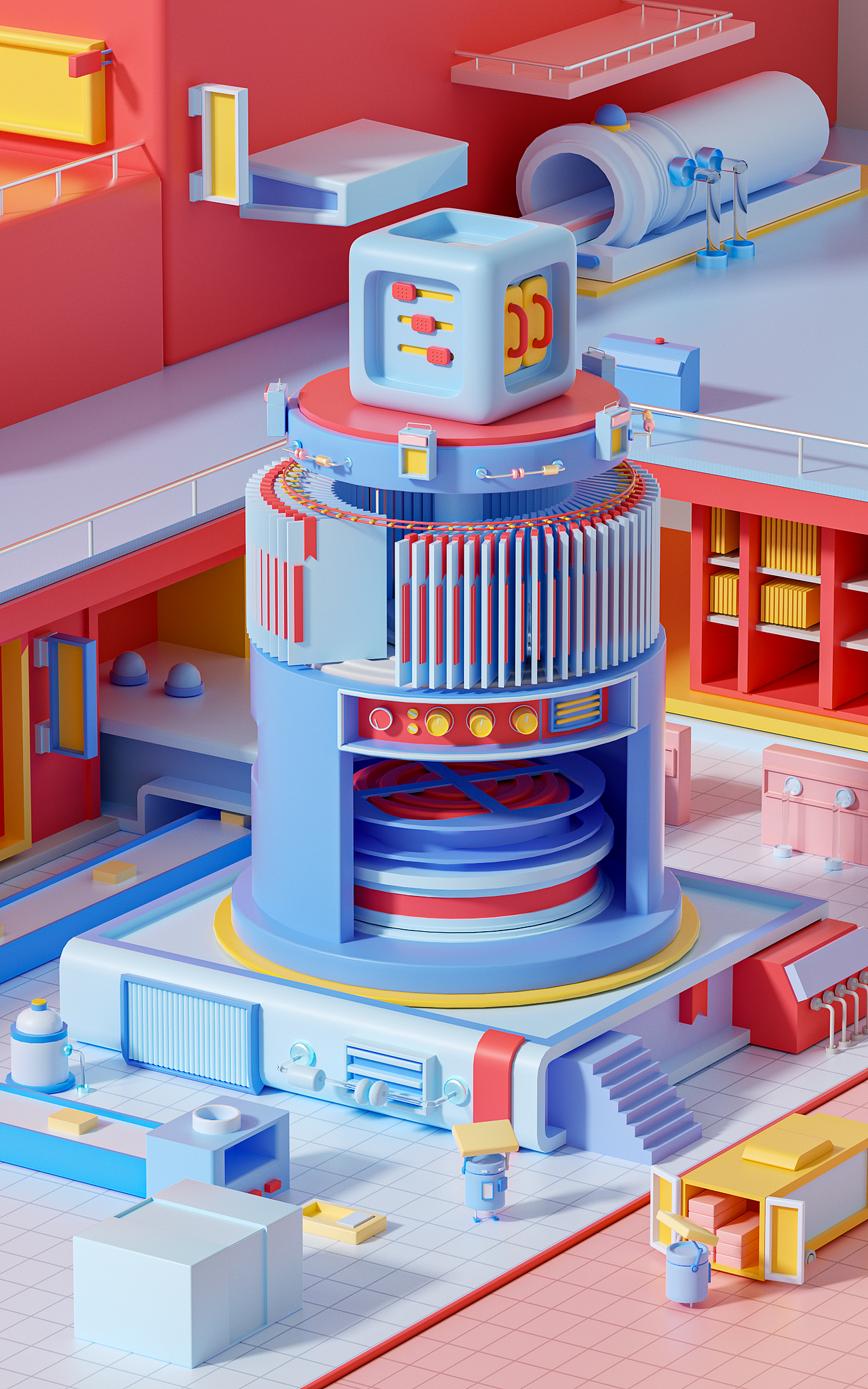 2023渲染练习总结(图ZMzYwODg3MDcy) - 产品 - 站酷设计师野心三维视觉原创素材 - 站酷ZCOOL