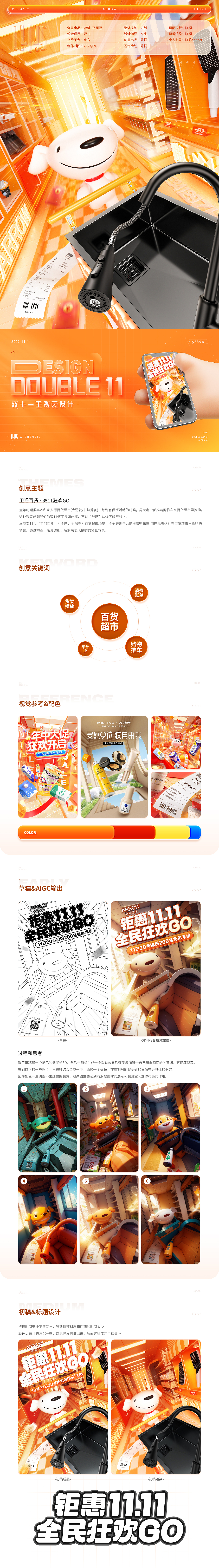 鸿盛 X 卫浴百货 | AIGC | 二零二三\双十一\壹