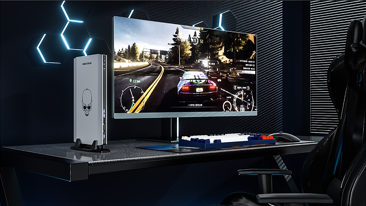 产品渲染(迷你电脑)