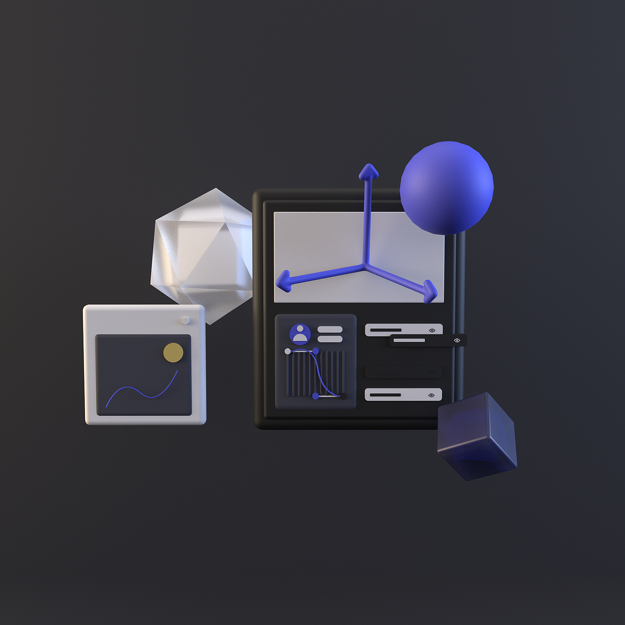 C4D作品合集（图ZMzIxNTgyNjQ4） - 其他三维 - 站酷设计师徐啊柴原创素材 - 站酷ZCOOL