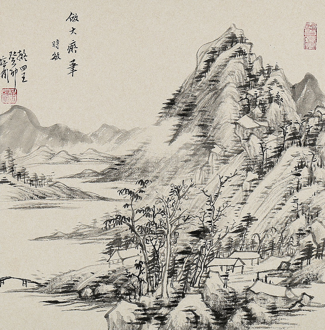 心中有山水（二）（图ZMzU2NjUwMzU2） - 绘画 - 站酷设计师大千摄影原创素材 - 站酷ZCOOL