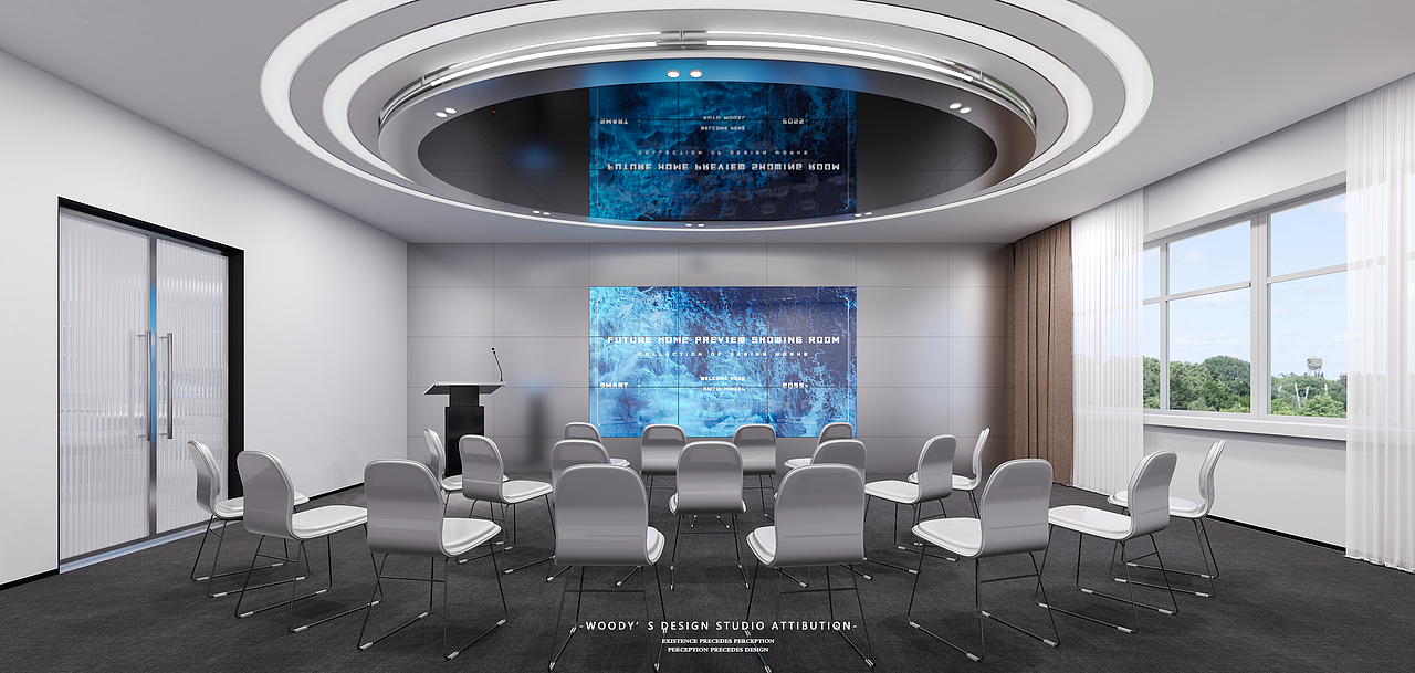 嵊州市某产业大脑中心（图ZMzQwMDYwMzg0） - 展陈设计 - 站酷设计师Woody_J原创素材 - 站酷ZCOOL