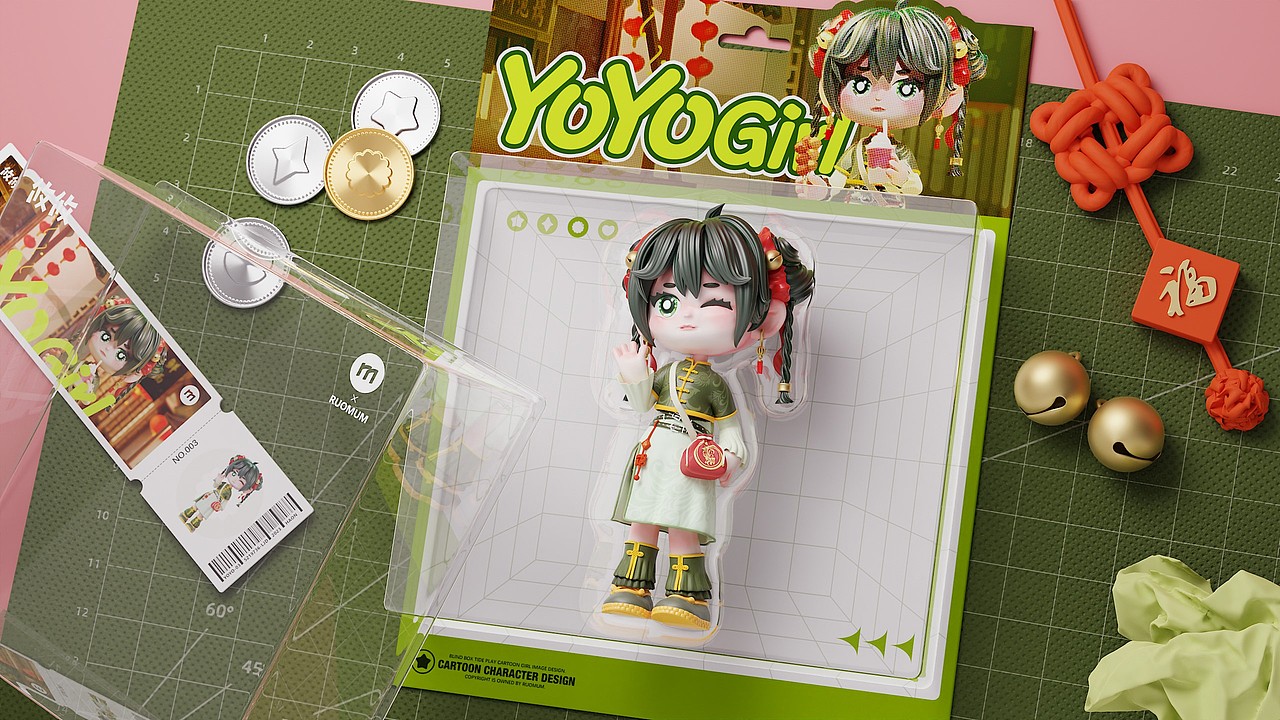 【YoYoGir】丨IP形象设计丨手办潮玩丨原创作品（图ZMzUzNTM3NzQ0） - IP形象 - 站酷设计师若木M原创素材 - 站酷ZCOOL