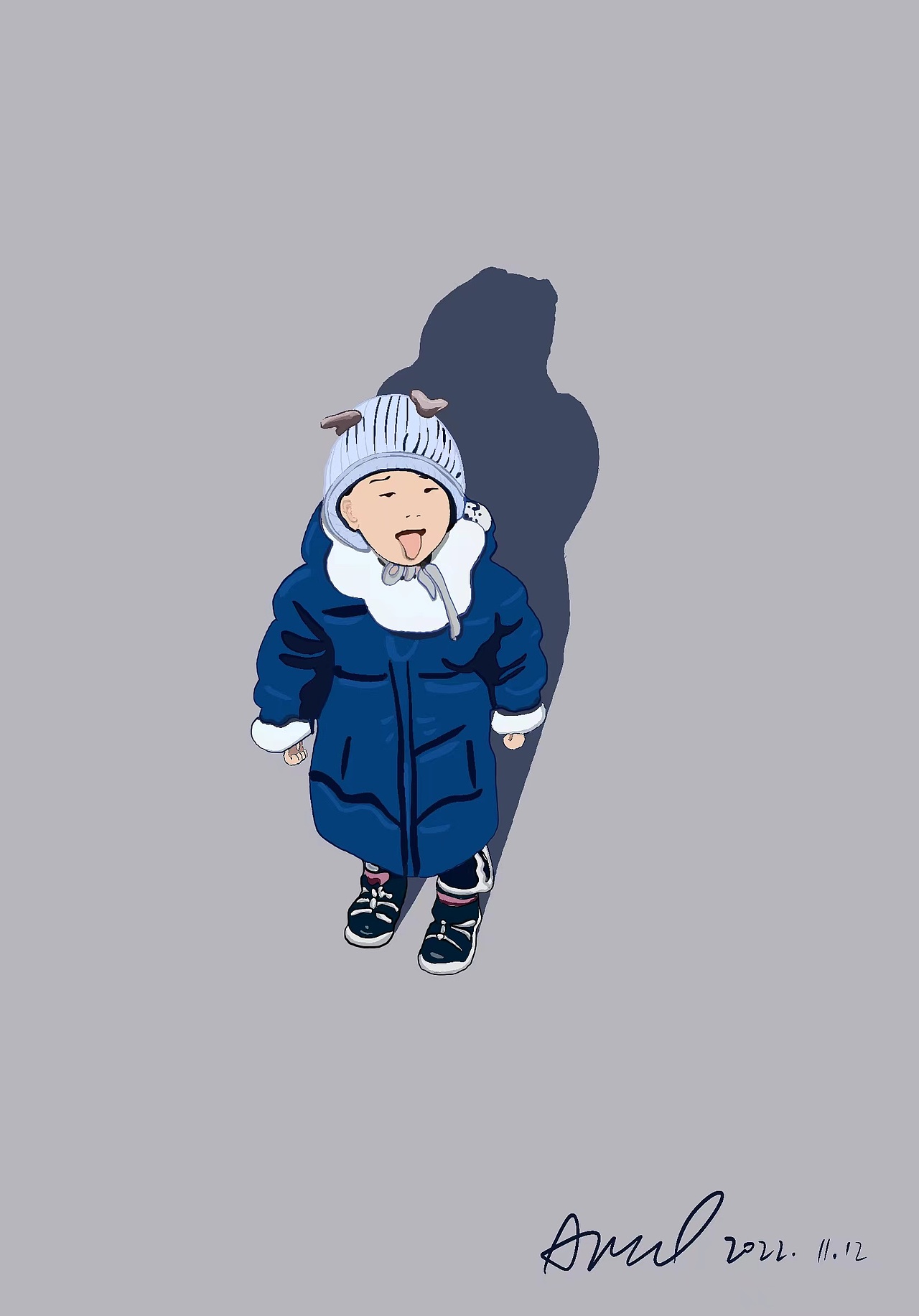 人物插画（图ZMzQ0ODA0NzQ0） - 创作习作 - 站酷设计师空吖凌原创素材 - 站酷ZCOOL