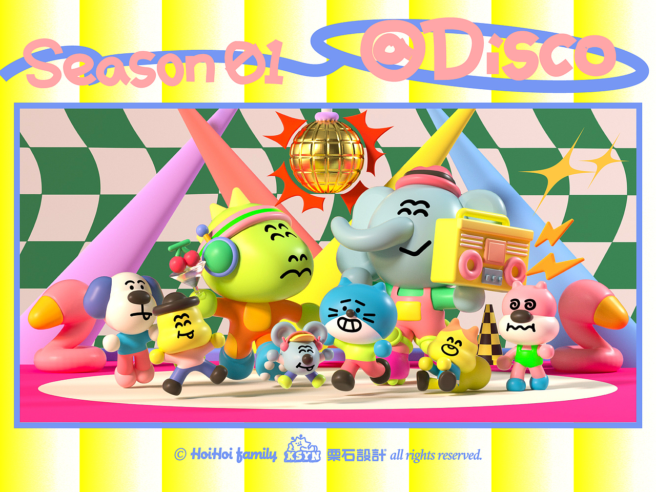 原创IP「世界末日:HOIHOI FAMILY占领世界」