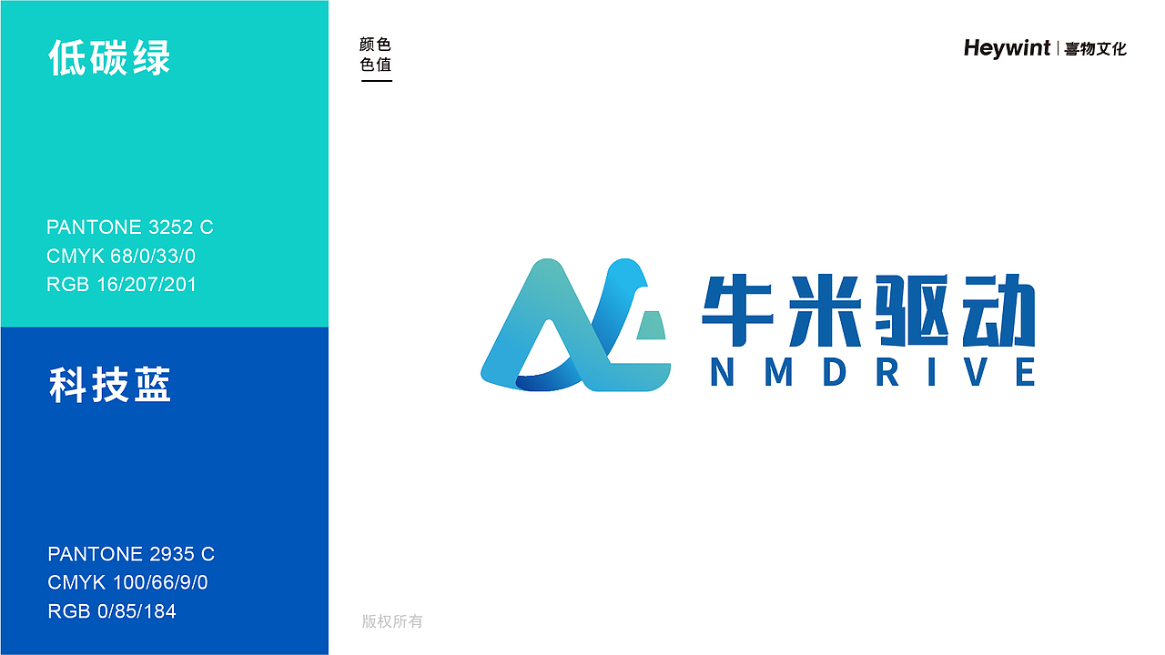 喜物文化X牛米驱动 LOGO设计