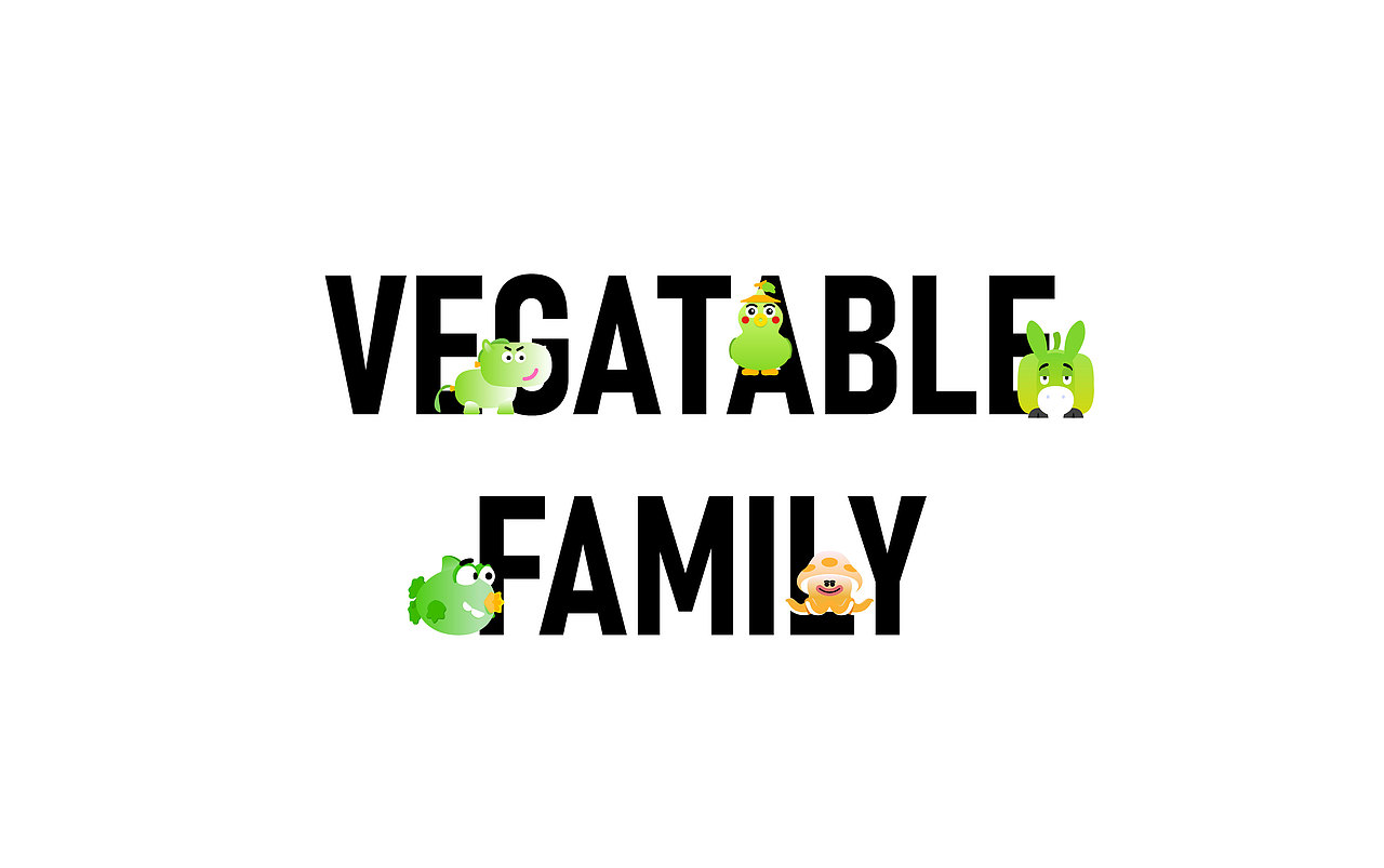 vegetable family II｜原创IP设计（图ZMzE2MTcwMTQw） - IP形象 - 站酷设计师哆啦喂梦原创素材 - 站酷ZCOOL