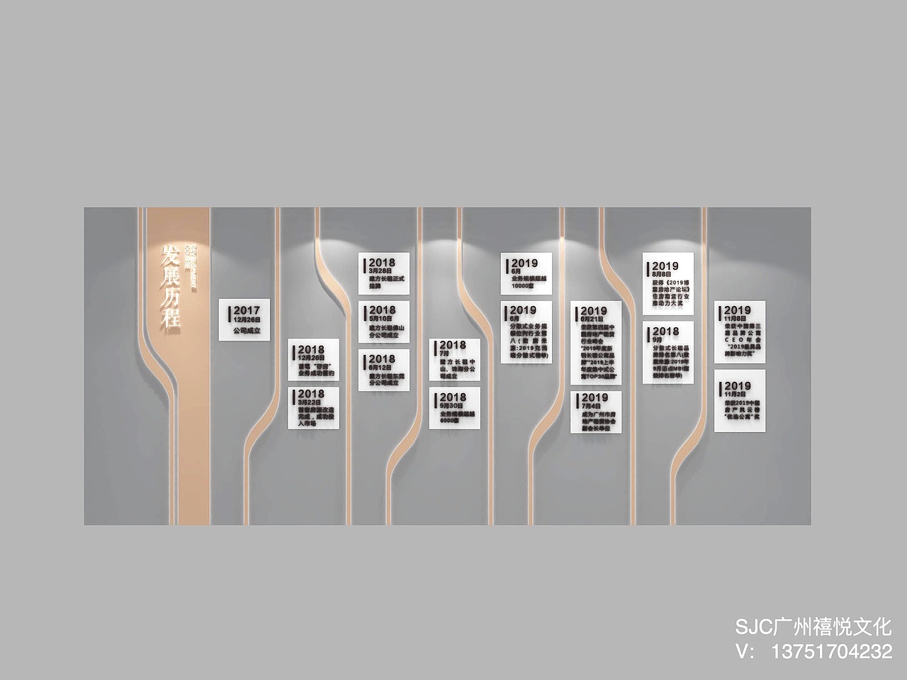 企业文化展厅设计-建方长租（图ZMzUwODM4OTQw） - 展陈设计 - 站酷设计师广州禧悦文化原创素材 - 站酷ZCOOL