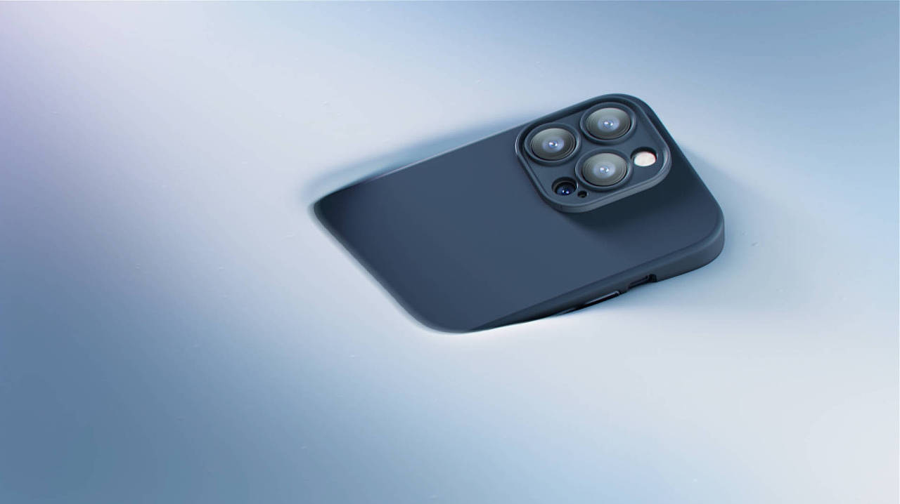 硅胶手机壳 三维动画