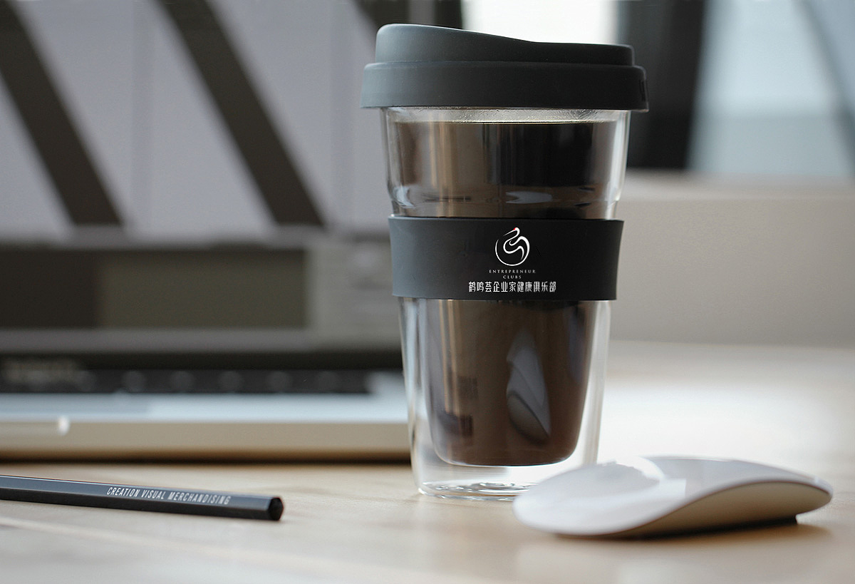 鹤鸣荟企业家健康俱乐部LOGO设计