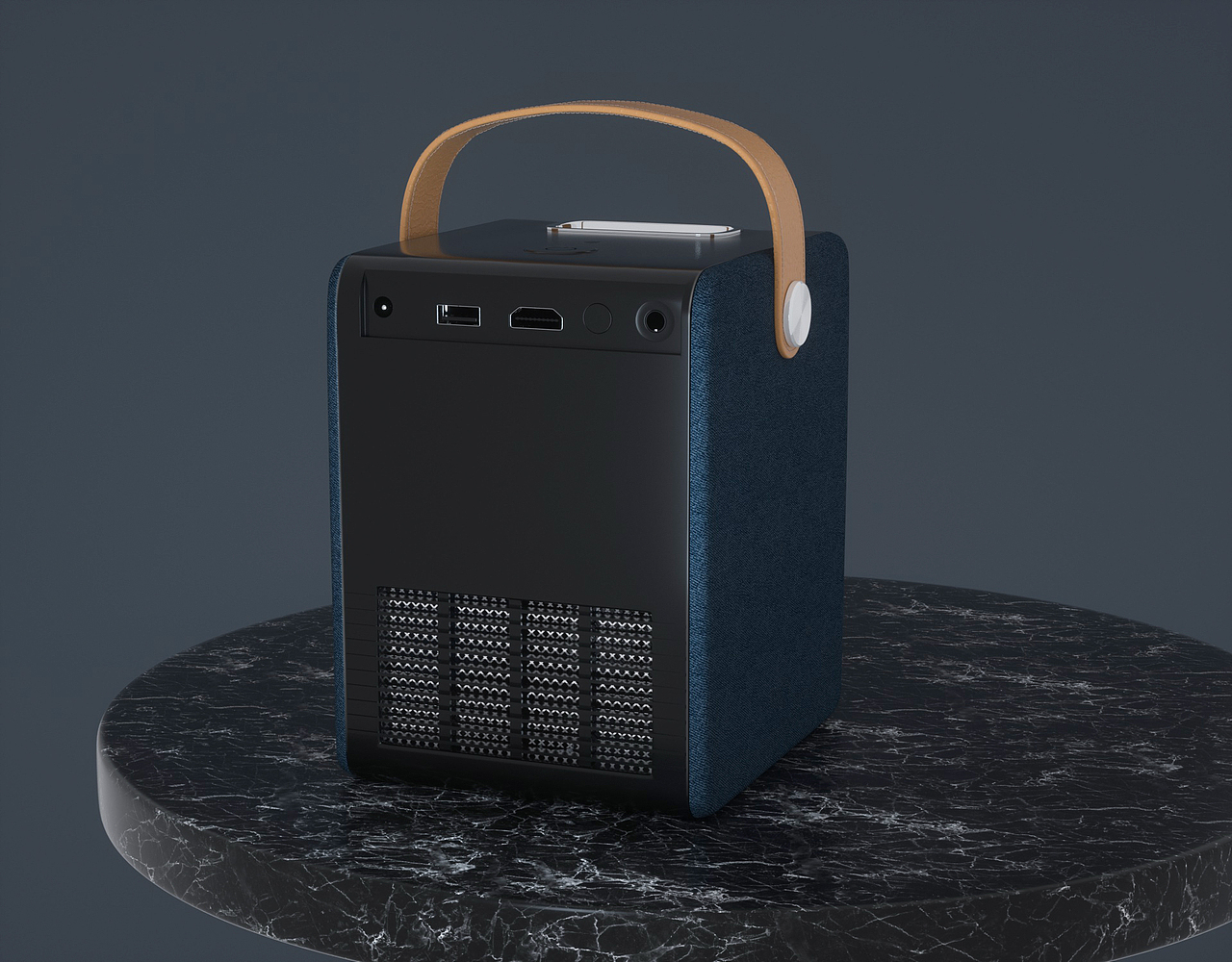 投影仪建模渲染