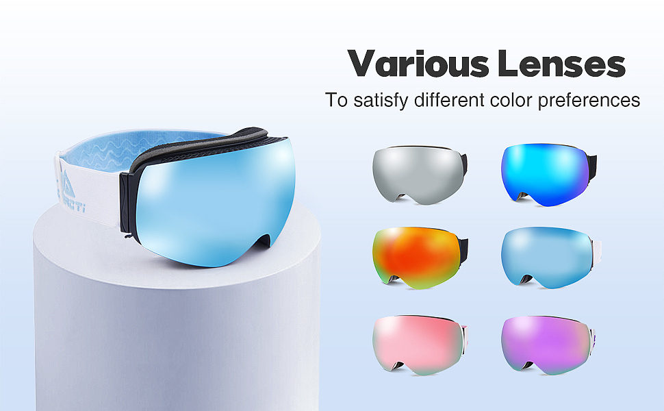 【聚豪设计】无框滑雪眼镜精修设计 亚马逊主图A+设计