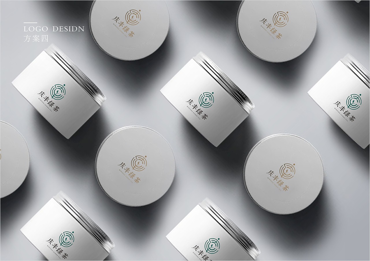 庆丰绿茶 LOGO设计