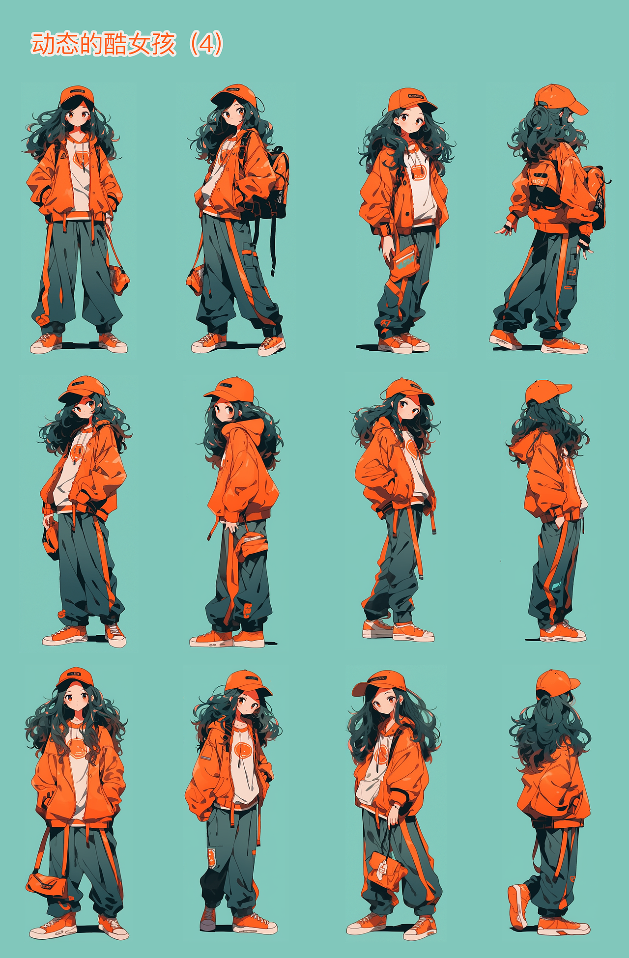 AI创作IP人物 IP人物动态的一致性（图ZMzU1OTExNTQ4） - AI作品 - 站酷设计师乌拉拉啦原创素材 - 站酷ZCOOL