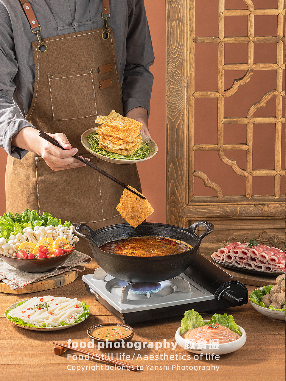 Food photography 颜食摄X炸豆皮拍摄