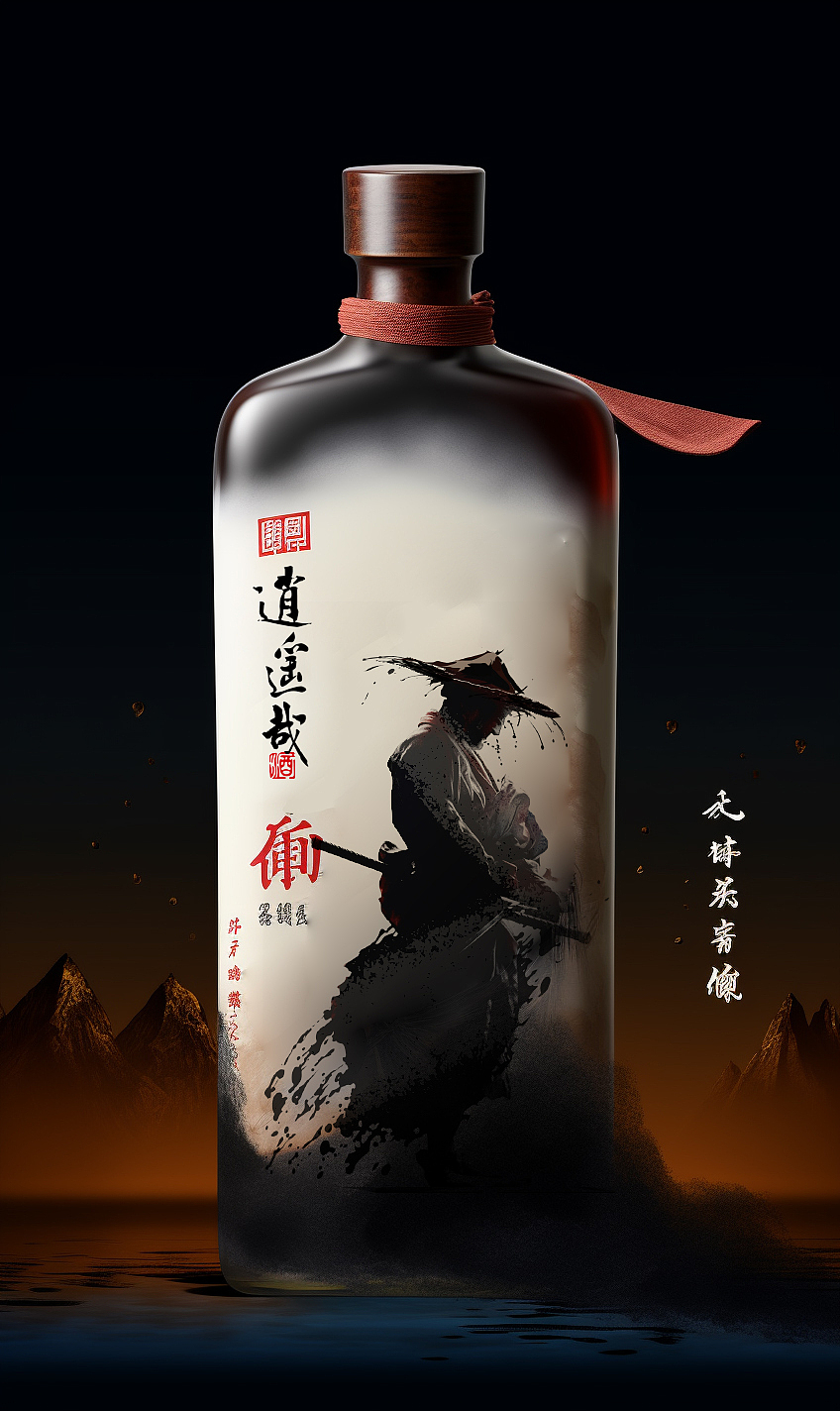 文創(chuàng)白酒包裝--江湖（圖ZMzQ3NzAwNDM2） - 包裝 - 站酷設(shè)計師真象哥原創(chuàng)素材 - 站酷ZCOOL