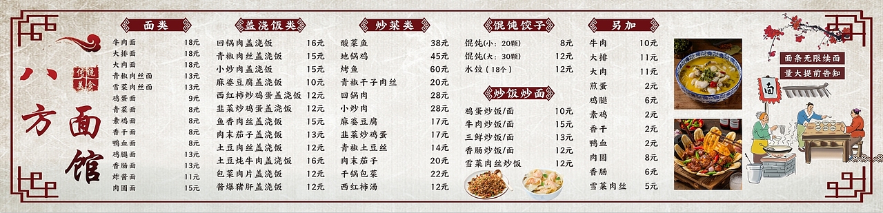 面馆灯箱海报（图ZMzcwMjk3MjMy） - 海报 - 站酷设计师琴子欧尼原创素材 - 站酷ZCOOL