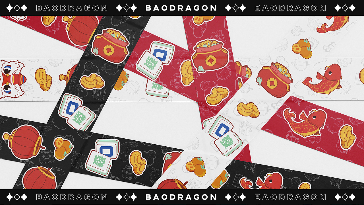BAODRAGON宝龙丨龙年形象IP设计×英歌舞（图ZMzQzNzg2MDA4） - IP形象 - 站酷设计师旭灿原创素材 - 站酷ZCOOL