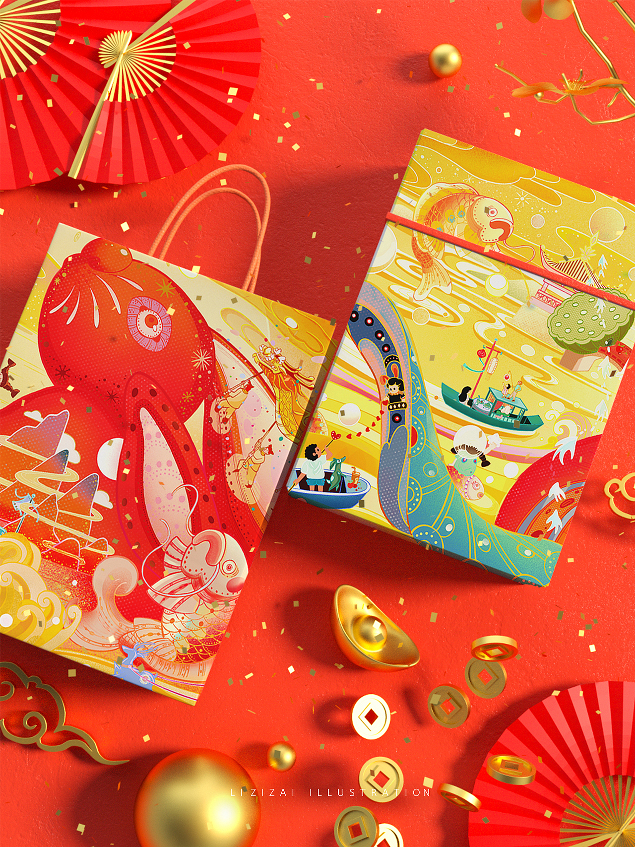 2022年度插画作品合集 —LIZIZAI李自在（图ZMzI4NzkwMjcy） - 商业插画 - 站酷设计师LIZIZAI李自在原创素材 - 站酷ZCOOL