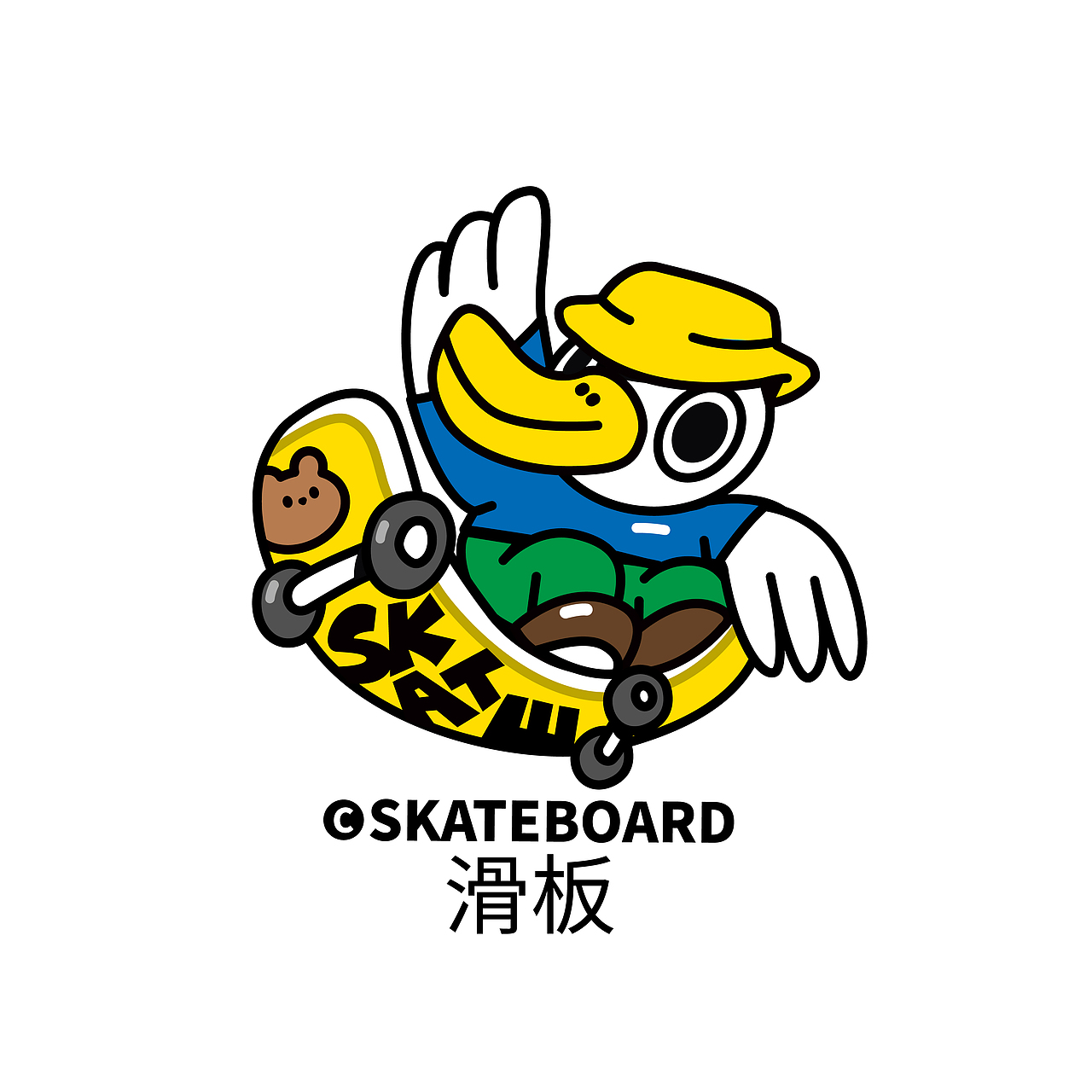 趣味动物卡通运动系列/IllustrationDesign（图ZMzE2NDgyMDMy） - 图案 - 站酷设计师Double多宝原创素材 - 站酷ZCOOL