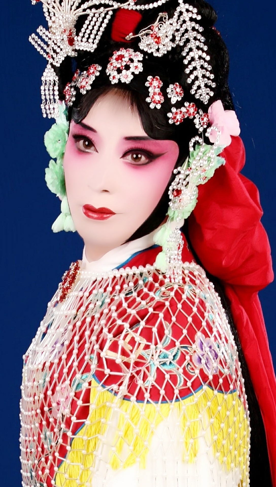 我的京剧照   京剧旦角化妆    花旦红娘