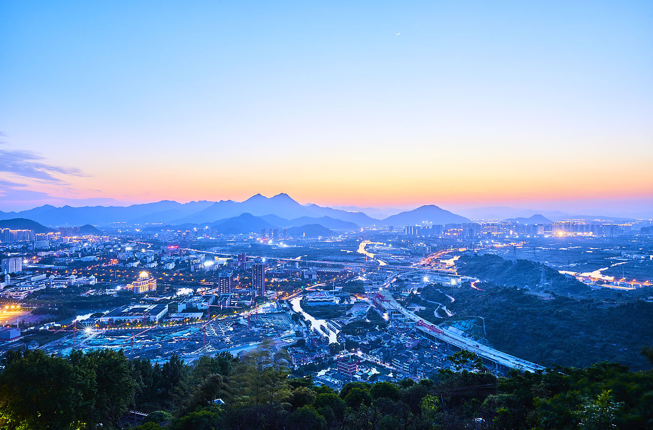 傍晚日落后的日转夜延时摄影（图ZMjk5OTkxNTYw） - 栏目片头 - 站酷设计师禹之66原创素材 - 站酷ZCOOL