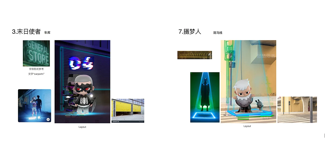 泡泡玛特拍摄｜KUBOX甲乙丙丁