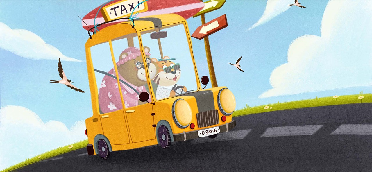 虎年-打工人的一天（圖ZMzE5NTU1MjY4） - 繪本 - 站酷設(shè)計師爬行的胖鳥兒原創(chuàng)素材 - 站酷ZCOOL