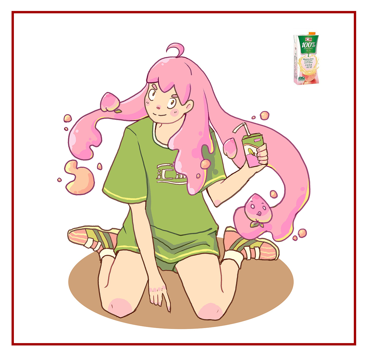 国货食品拟人练习