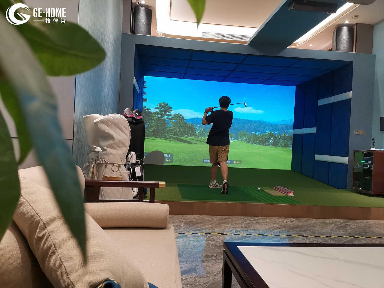 集酒茶高尔夫KTV于一体的综合城市高尔夫休闲会所项目