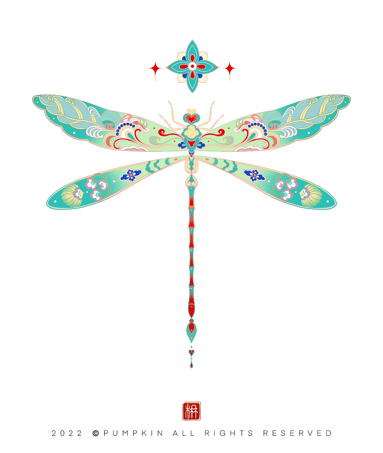2022作品合集｜复古纹样插画系列（图ZMzMwNDc1NzYw） - 商业插画 - 站酷设计师方楠Pumpkin原创素材 - 站酷ZCOOL