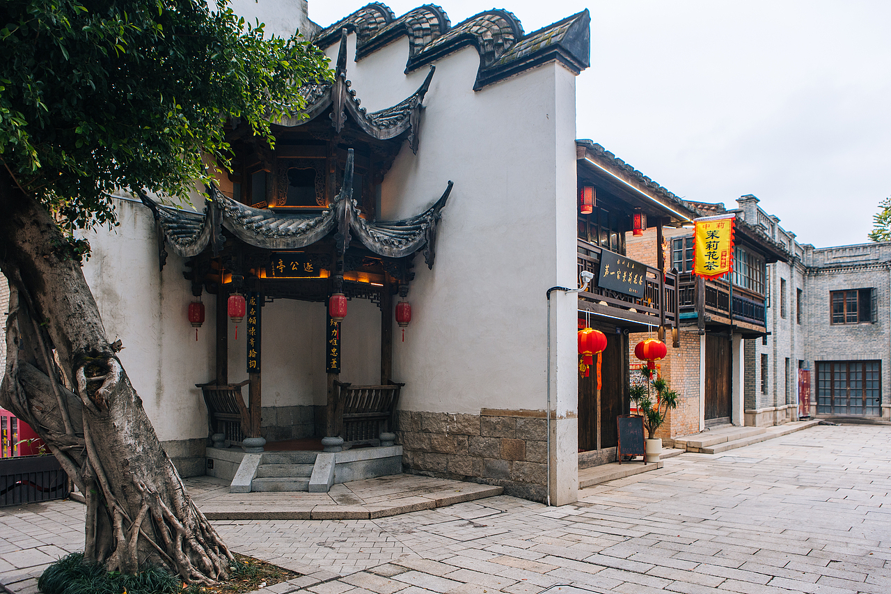 福州市“上下杭”历史文化街区（图ZMzY3MjQ5NTg0） - 风光摄影 - 站酷设计师商业配图原创素材 - 站酷ZCOOL